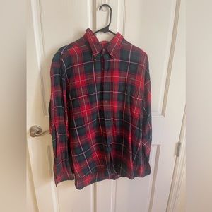 Thrifted plus size flannel